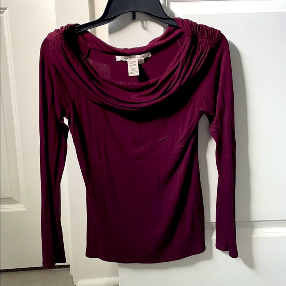 Maroon long sleeve